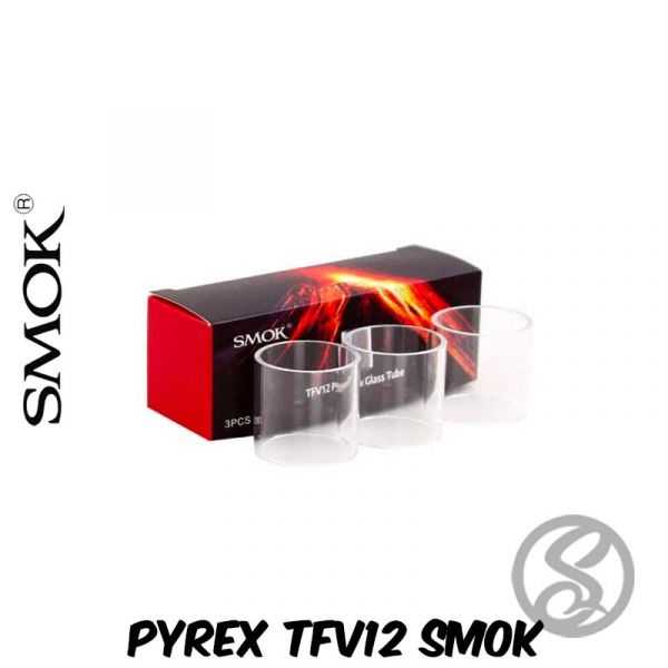 Pack de 3 Verres Pyrex TFV12 (6ml) - Smok - pyrex - Smoke Vape Shop Rouen