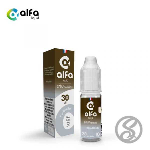 E-liquide Blond Grillé Gaïa Classics 10 ml - Alfaliquid - bon-plan-alfaliquid - Smoke Vape Shop Rouen