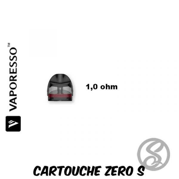 Cartouche Zero S - 1 ohm - Vaporesso - accueil - Smoke Vape Shop Rouen