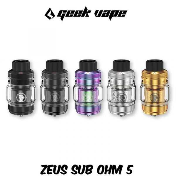 Clearomiseur Zeus Subohm 5 - GeekVape - clearomiseurs - Smoke Vape Shop Rouen