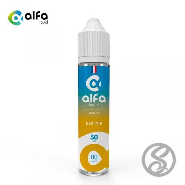 E-Liquide USA Mix 50ml - Alfaliquid - e-liquide-classique - Smoke Vape Shop Rouen