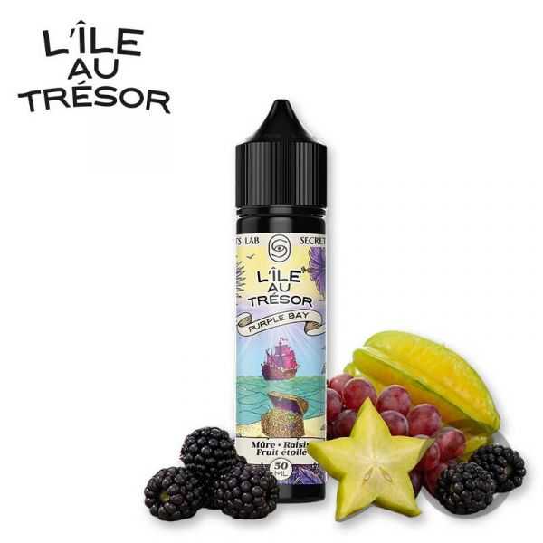 E-Liquide Purple Bay 50ml - L' île au Trésor - e-liquides-fruites - Smoke Vape Shop Rouen