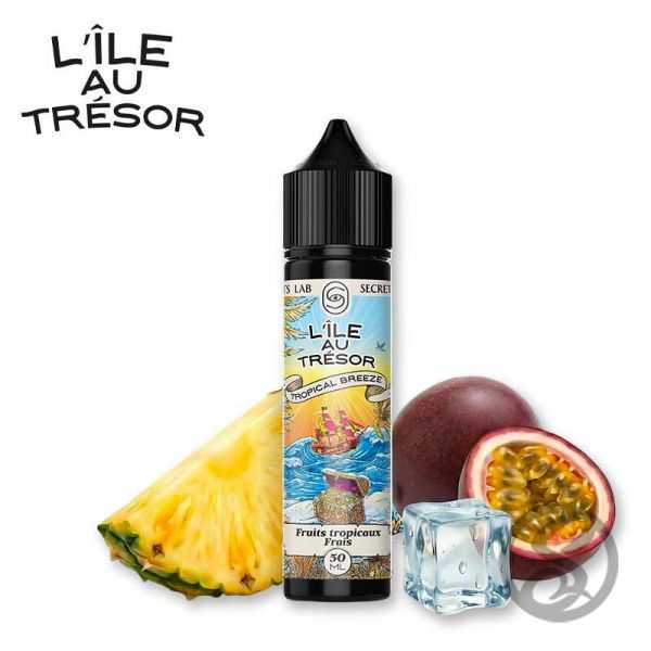 E-Liquide Tropical Breeze 50ml - L' île au Trésor - e-liquides-fruites-frais - Smoke Vape Shop Rouen
