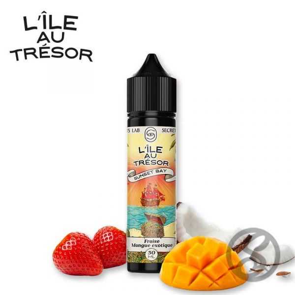 E-Liquide Sunset Bay 50ml - L' île au Trésor - e-liquides-fruites - Smoke Vape Shop Rouen