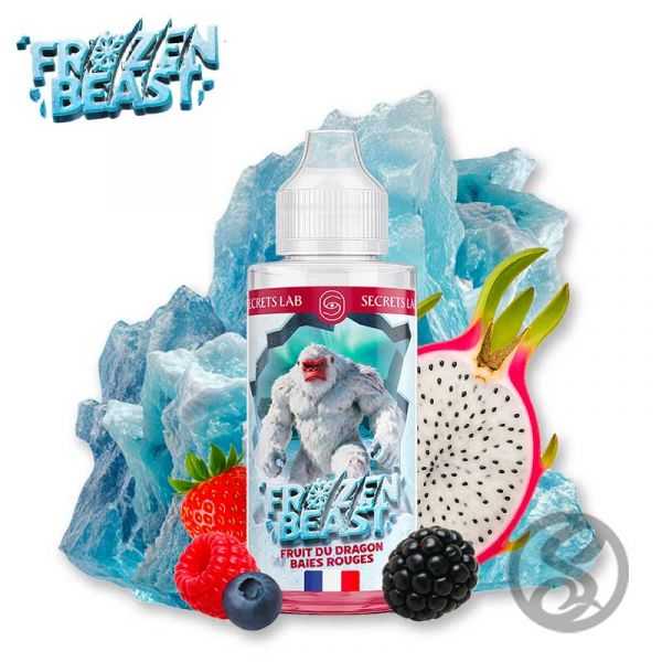 E-Liquide Fruit du Dragon Baies Rouges 100ml - Frozen Beast - e-liquides-fruites-frais - Smoke Vape Shop Rouen