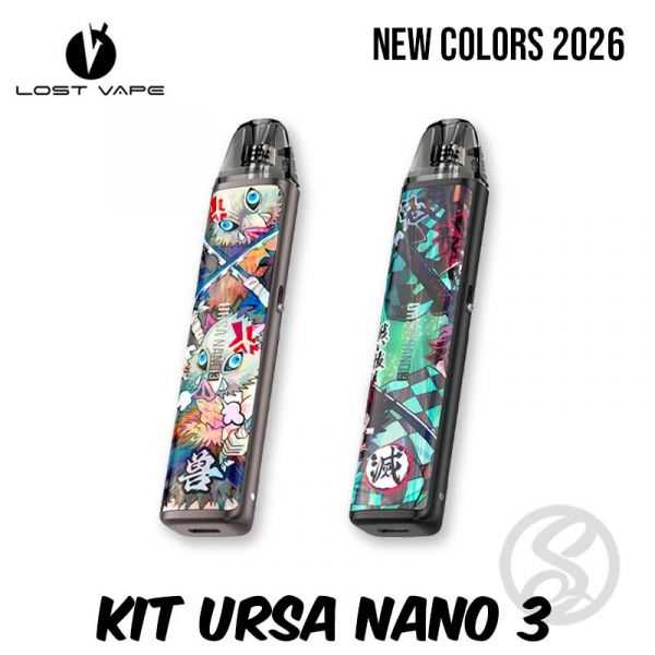Kit Ursa Nano V3 New Colors 2026 - Lost Vape - kits-complets - Smoke Vape Shop Rouen