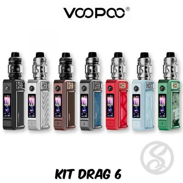 Kit Drag 6 - Voopoo - kits-complets - Smoke Vape Shop Rouen