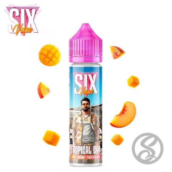 E-Liquide Tropical Sky 50ml - Six Vape - e-liquides-fruites - Smoke Vape Shop Rouen