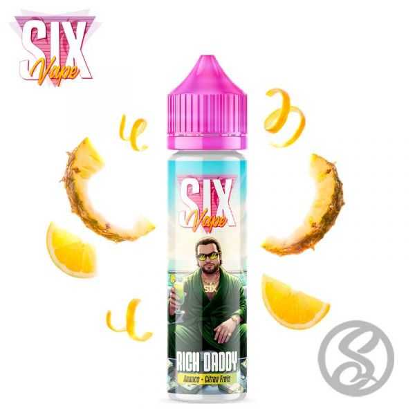 E-Liquide Rich Daddy 50ml - Six Vape - e-liquides-fruites - Smoke Vape Shop Rouen