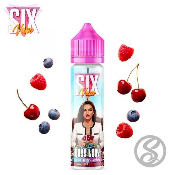 E-Liquide Boss Lady 50ml - Six Vape - e-liquides-fruites - Smoke Vape Shop Rouen