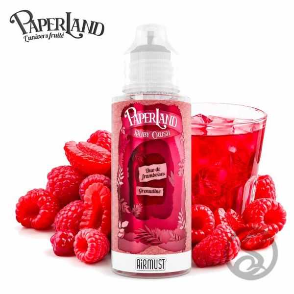 E-Liquide Ruby Crush 100 ml - PaperLand - e-liquides-fruites - Smoke Vape Shop Rouen