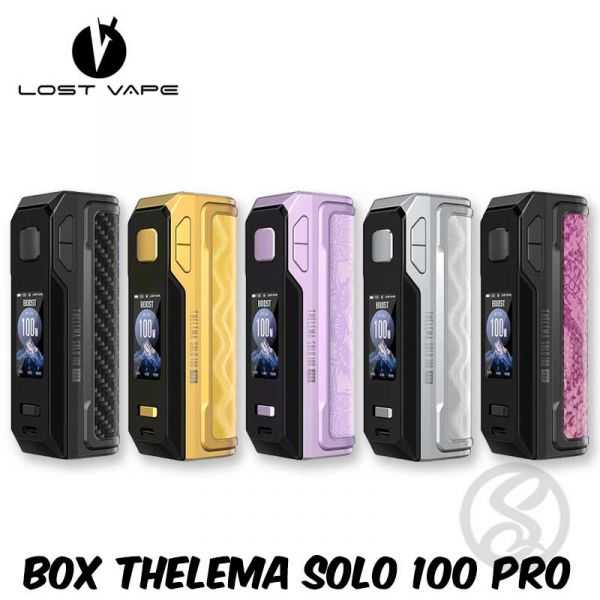 Box Thelema Solo 100 Pro - Lost Vape - boxs-et-batteries - Smoke Vape Shop Rouen