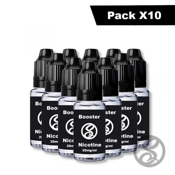 Booster nicotine 20mg Pack X10 - bases-boosters - Smoke Vape Shop Rouen