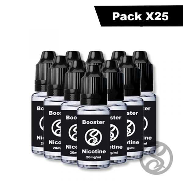 Booster nicotine 20mg Pack X25 - bases-boosters - Smoke Vape Shop Rouen