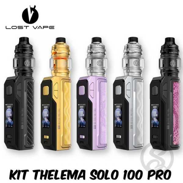 Kit Thelema Solo 100 Pro - Lost Vape - kits-complets - Smoke Vape Shop Rouen