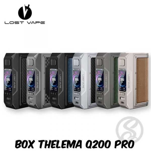 Box Thelema Q200 Pro - Lost Vape - boxs-et-batteries - Smoke Vape Shop Rouen