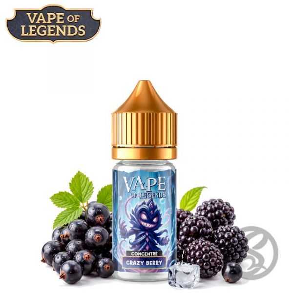 Concentré Crazy Berry 30 ml - Vape Of Legend - diy-fruites-frais - Smoke Vape Shop Rouen