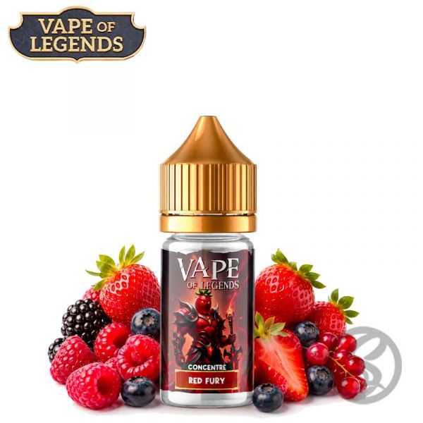 Concentré Red Fury 30 ml - Vape Of Legend - diy-fruites - Smoke Vape Shop Rouen