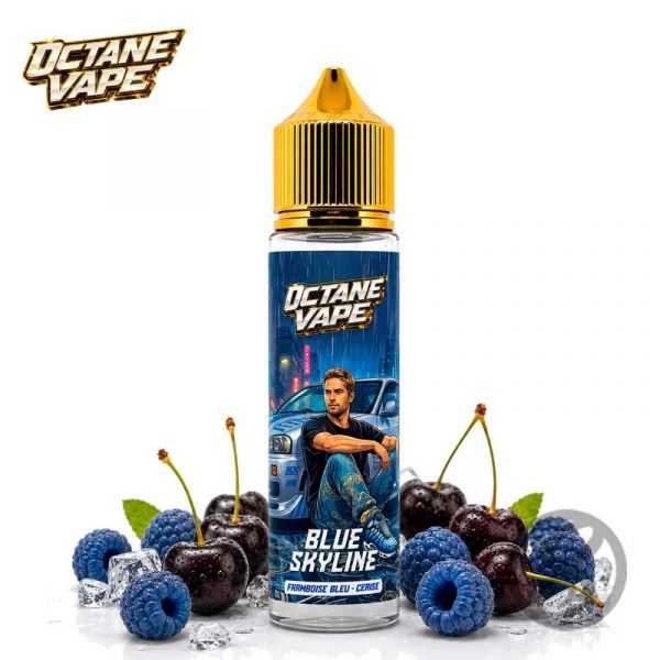 E-Liquide Blue Skyline 50ml - Octane Vape - e-liquides-fruites-frais - Smoke Vape Shop Rouen