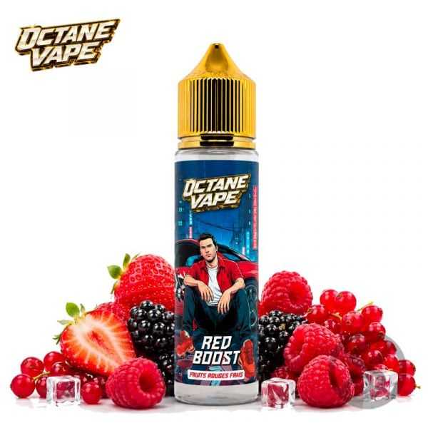 E-Liquide Red Boost 50ml - Octane Vape - e-liquides-fruites-frais - Smoke Vape Shop Rouen