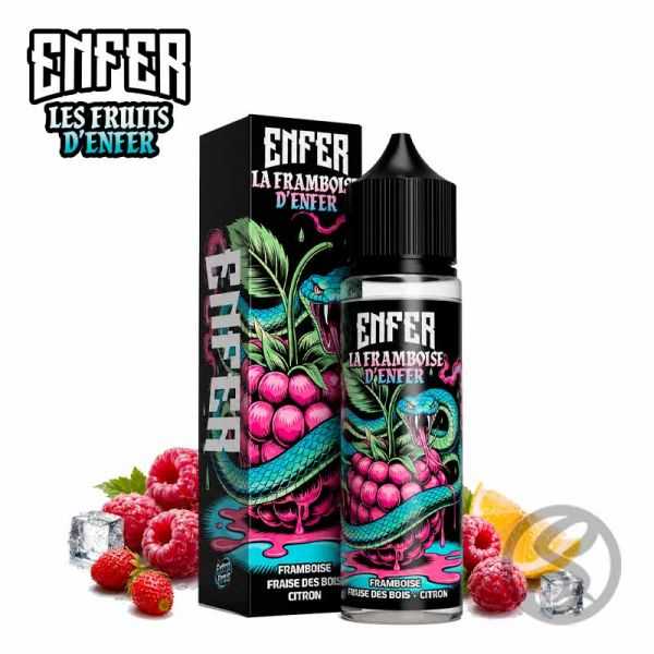 E-Liquide La Framboise d'Enfer 50ml - ENFER - e-liquides-fruites-frais - Smoke Vape Shop Rouen