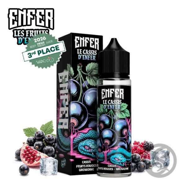 E-Liquide Le Cassis d'Enfer 50ml - ENFER - e-liquides-fruites-frais - Smoke Vape Shop Rouen