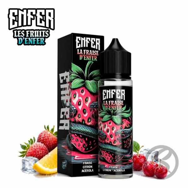 E-Liquide La Fraise d'Enfer 50ml - ENFER - e-liquides-fruites-frais - Smoke Vape Shop Rouen