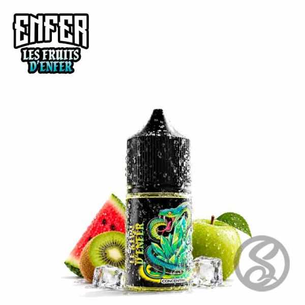 Concentré Le Kiwi d'Enfer 30ml - ENFER - diy-fruites-frais - Smoke Vape Shop Rouen