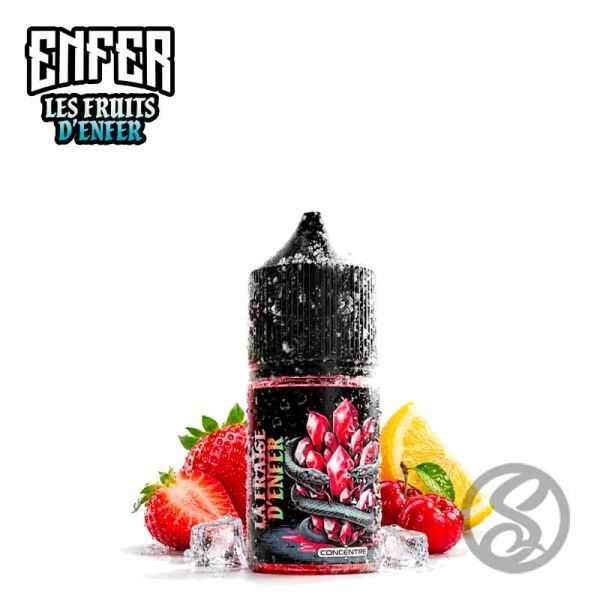 Concentré La Fraise d'Enfer 30ml - ENFER - diy-fruites-frais - Smoke Vape Shop Rouen