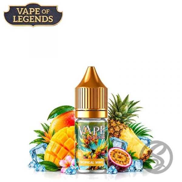 E-liquide Tropical Wave 10ml Sels de Nicotine – Vape of Legends - sels-de-nicotine - Smoke Vape Shop Rouen