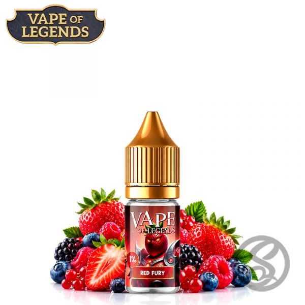 E-liquide Red Fury 10ml Sels de Nicotine – Vape of Legends - sels-de-nicotine - Smoke Vape Shop Rouen