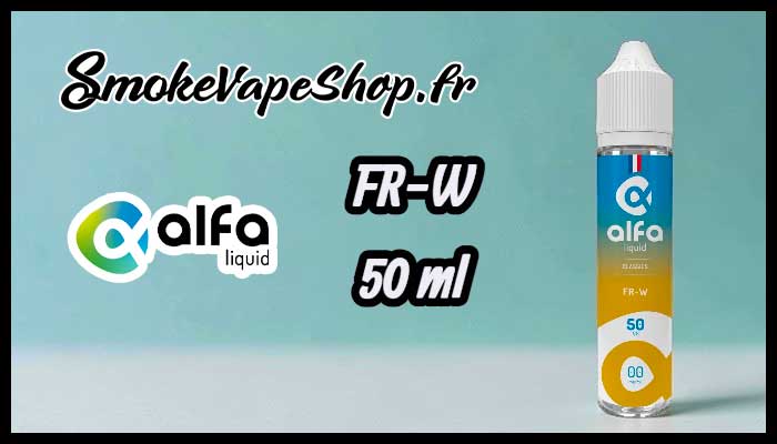 intro e liquide fr-w 50 ml alfaliquid