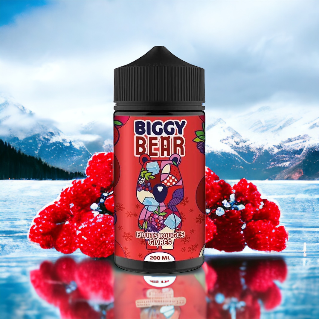 e. liquide fruits rouges givres biggy bear show