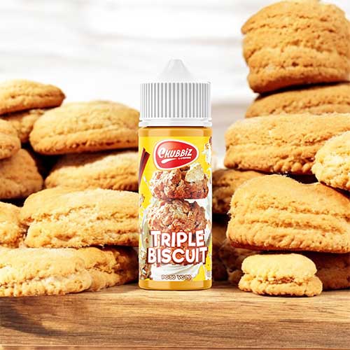 e liquide triple biscuit show