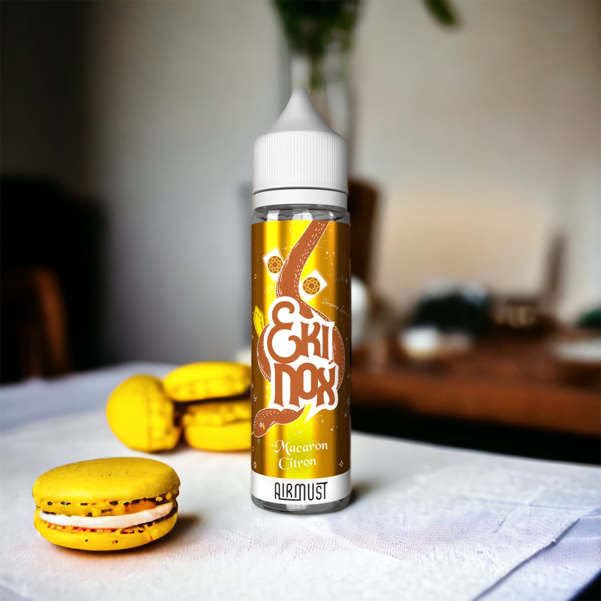 e-liquide macaron citron ekinox show