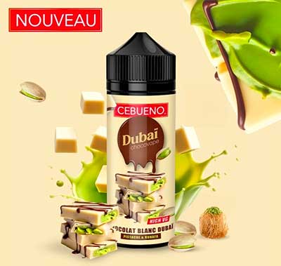 dubai chocovape blanc