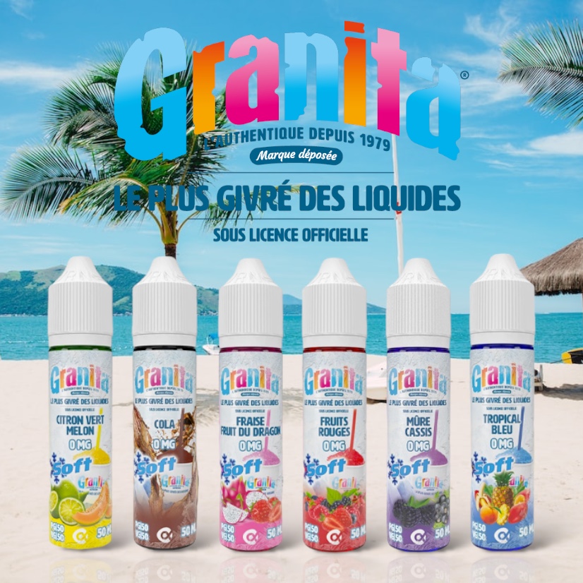 gamme e-liquide granita soft