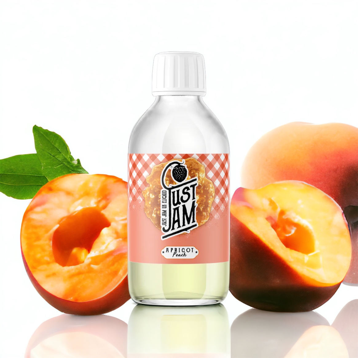 e-liquide apricot peach just jam show