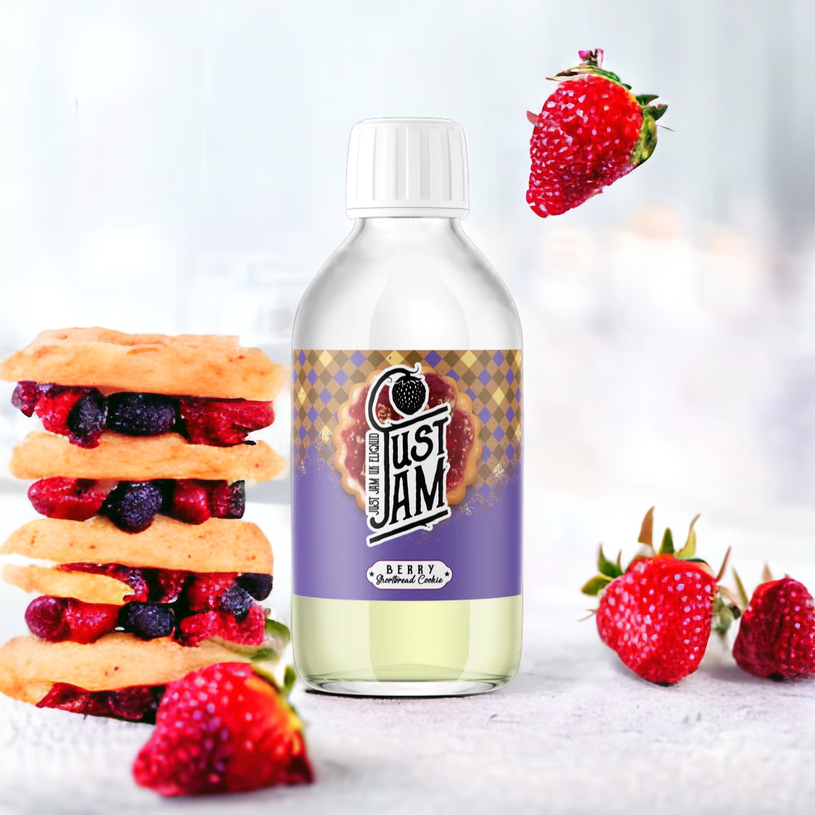 e-liquide berry shortbread cookie just jam show