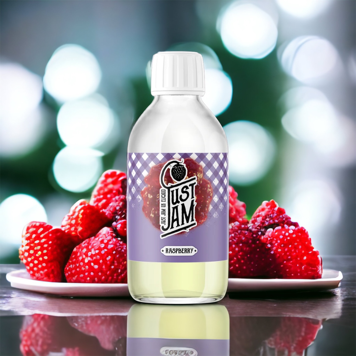 e-liquide raspberry just jam show