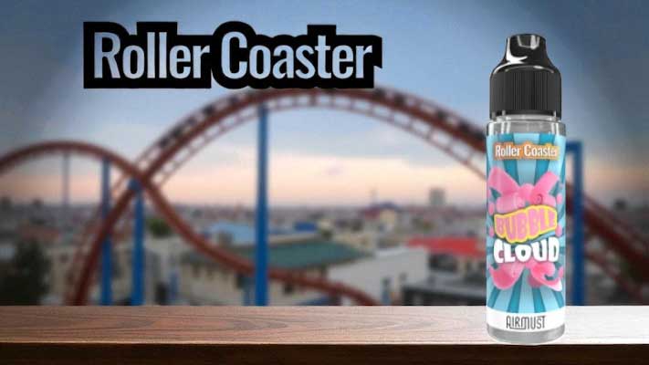presentation bubble cloud roller coaster