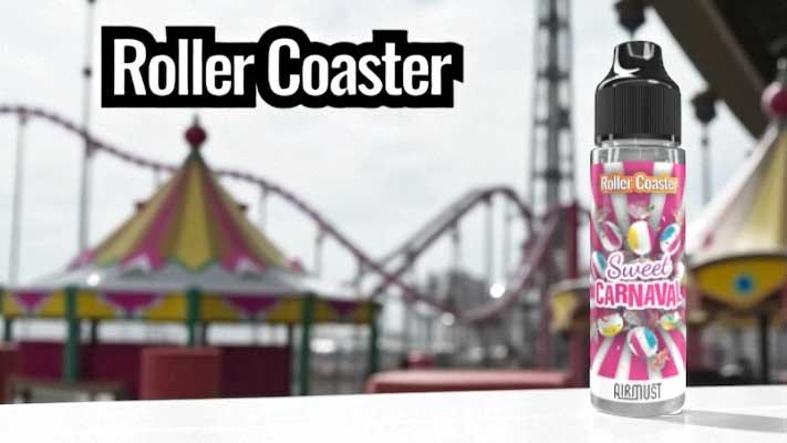 presentation sweet carnaval roller coaster