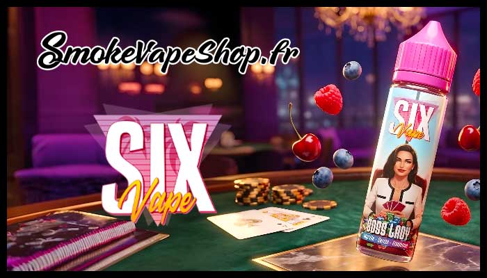 intro e liquide boss lady six vape