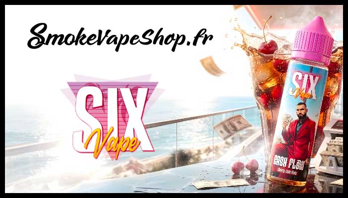 intro e liquide cash flow six vape