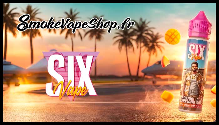 intro e liquide tropical sky six vape