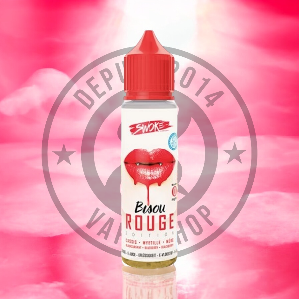 e liquide bisou rouge swoke show