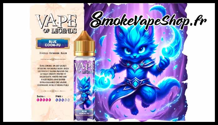 intro blue coon-fu vape of legend