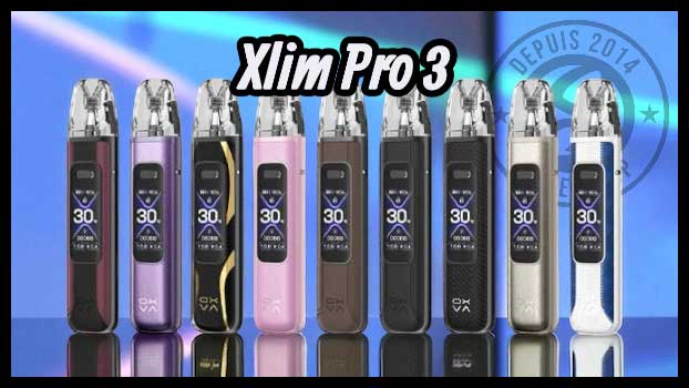 oxva xlim pro 3 coloris