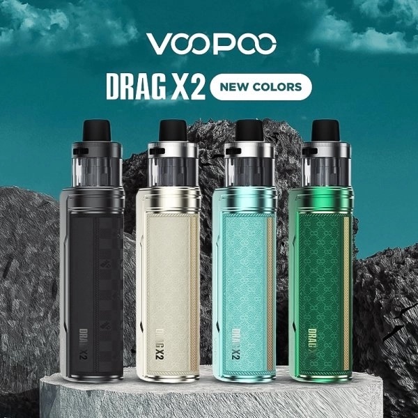 kit drag x2 voopoo new colors