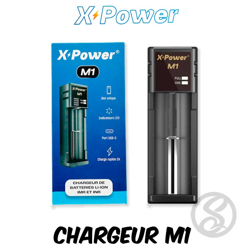 packaging chargeur m1 x power